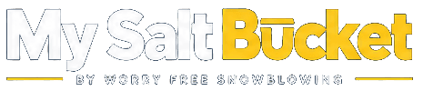 My Salt Bucket by Worry Free Snowblowing